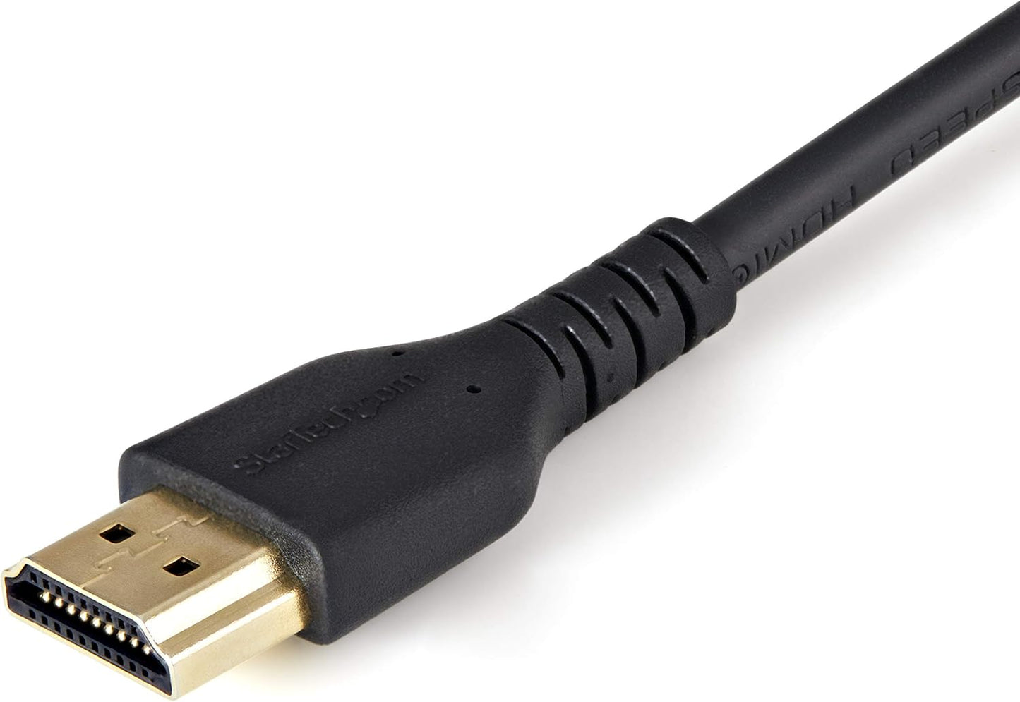 StarTech.com 1m(3ft) HDMI Cable with Locking Screw - 4K 60Hz HDR - High Speed HDMI 2.0 Monitor Cable with Locking Screw Connector for Secure Connection - HDMI Cable with Ethernet - M/M (HDMM1MLS)