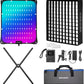 NEEWER 115W Flexible LED Video Light, Studio RGB Panel Light Mat Kit with Softbox APP/2.4G/DMX Control 2500K-10000K 14700lx/0.5m CRI96+, Key Lighting for Photography Streaming Video Recording, FL100C
