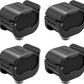 SmallRig Camera Clamp (4 pcs) for HDMI/SDI/Microphone Cable, DSLR Camera Cable Lock Mount Support 2-7mm