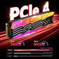 fanxiang S790R 4TB NVMe M.2 SSD PCIe 4.0 x4, Internal Solid State Drive with RGB Heatsink, Up to 7350MB/s, 3D NAND TLC, PS5 Compatible, Ideal for Gaming, Creators & Professionals