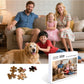 Custom Photo Puzzle – Personalized Jigsaw Puzzle from Your Photos in 200/300/500/1000/1500 Pieces – Custom Puzzle Gift for Families, Pets, Weddings, Anniversaries, Adults and Couples(200-horizontal)