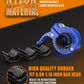 MAXRICH Barbell Clamp 1 inch Multiple Sizes & Adjustable Weight Clips for Quick Release Barbell Collars