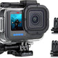 SOONSUN Waterproof Case for GoPro Hero 13 12 11 10 9 Black,196FT/60M Underwater Protective Diving Housing with Accessories, Built-in Dual Cold Shoe Mount to Connect Video Light and Microphone