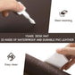 YSAGi Non-Slip Leather Desk Pad L Size, Waterproof Laptop Computer Desk Keyboard Mat, Table Protector Blotter Mat, Large Mouse Pad for Office/Work/Home/Decor(Dark Brown, 35.4" x 17")