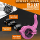 MAXRICH Barbell Clamp 1 inch Multiple Sizes & Adjustable Weight Clips for Quick Release Barbell Collars