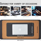 Compact Cork Desk Mat - Small Dual-Sided Desk Pad for Office and Home - Desk Organization and Accessories - Ideal for Large Mouse Pad and Small Desk Mats on Top of Desks(Black,23.6"x 11.8")