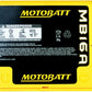 Motobatt MB16A 17.5Ah Battery, MB16A