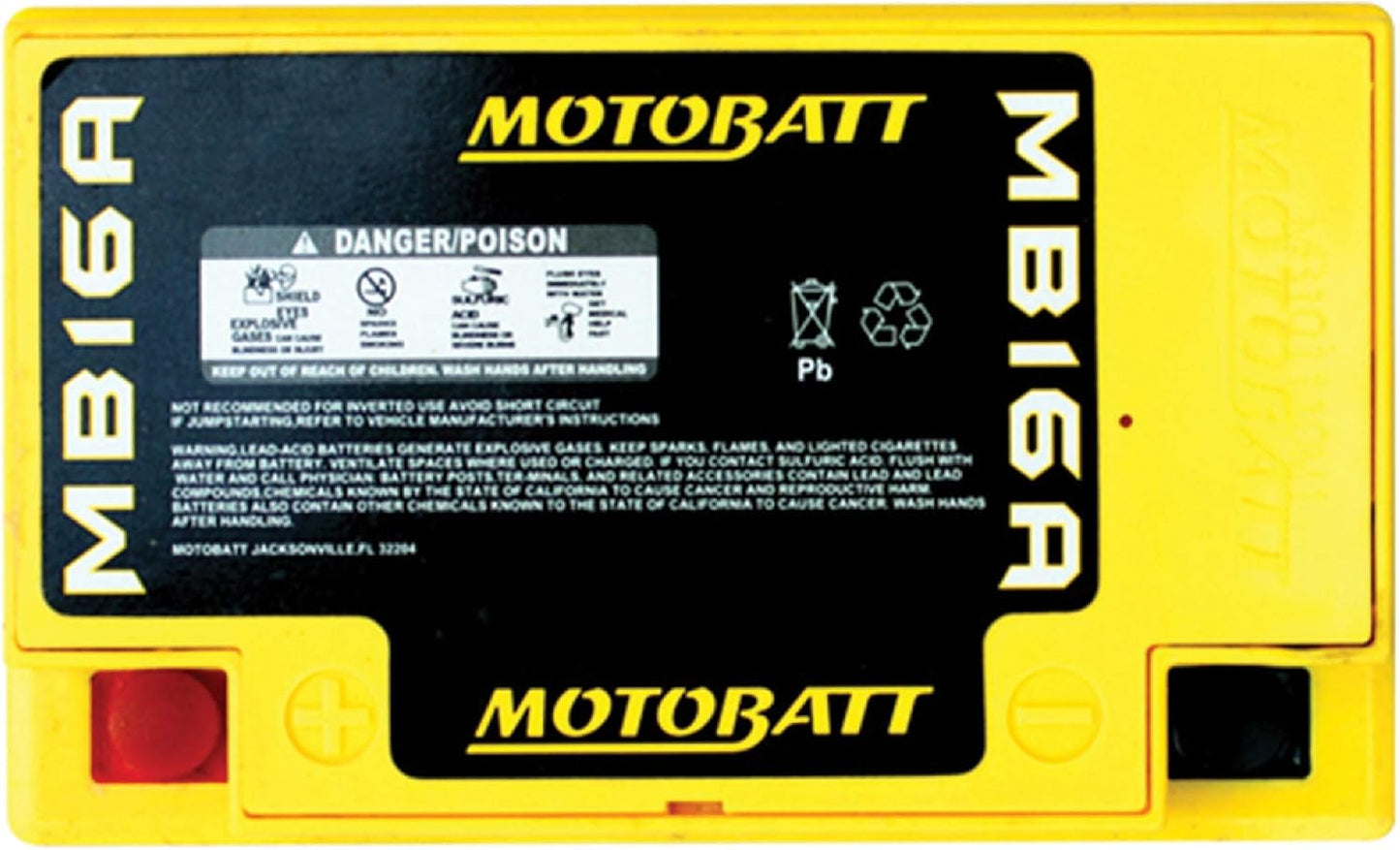 Motobatt MB16A 17.5Ah Battery, MB16A