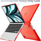 Batianda for New MacBook Air 13.6 inch Case 2025 M4 2024 2022 Release Model A3240 A2681(M2) A3113(M3), Heavy Duty Shockproof Protective Hard Shell with Fold Kickstand & Keyboard Cover, Red