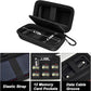 Comecase Case Compatible with SanDisk Extreme Pro/for SanDisk Portable SSD 1TB 2TB 4TB 500GB/ for Crucial X10 X9 External Solid State Drive, Travel Storage Bag for Memory/SD Card - Black (Box Only)