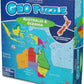 GeoToys GeoPuzzle, Australia & Oceania Shaped Jigsaw Puzzles, 70 Pc Geography Puzzle, Geography Game, Map Puzzle - Jigsaw Puzzles for Kids Ages 6-9 Years Old