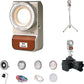 Harlowe Iris Content Creator Lighting Kit 5W Bi-Color Portable LED Light for Photography and Video Recording with Magic Lens, 2700K-6500K CRI/TLCI 96+, IP54, App Control on Camera Light Creator Kit