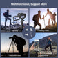 SmallRig CT-20 Camera Tripod, 78.7" Foldable Aluminum Tripod & Monopod, 360°Ball Head Detachable, Payload 33lb (200cm/78.7")