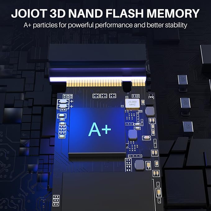 1TB SSD PCle 3.0x4, NVMe M.2 2280, Internal Solid State Drive, Up to 3500MB/s,Storage for PC, Laptops, Gaming and More, V-NAND Technology, Max Speed,Black