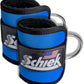 Schiek Sports 1707 Ankle Cuffs - Ideal for Glute Kickbacks and Cable Machine Workouts - Durable and Built To Last