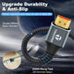 8K 4K HDMI Cable 6.6FT 2 Pack, High Speed Braided HDMI to HDMI 2.1 Cord Supports 8K@60Hz, 4K@120Hz 144Hz 48Gbps Compatible with Roku TV/PS5/HDTV/Blu-ray