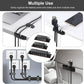 Cable Management Clips, 20Pcs Cord Organizers Wire Clips Cord Holder for TV PC Ethernet Cable Desk Home Office (Black)