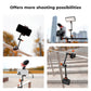 K&F CONCEPT 11" Magic Arm 1/4" Screw 360° Ball Heads Articulating Friction Camera Arm Mount for Monitor, LED Light, Webcam, Microphone, Camera Cage