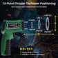 Infrared Thermometer for Cooking, Gedaye Surface Laser Temperature Gun with Laser Pointer 13:1, Metal Probe, Adjustable Emissivity, -58℉ to 1562℉, Thermal Thermometer Gun for Pizza Oven Engine HVAC