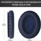 Headphones Replacement Ear Pads,for Bose Quietcomfort QC35 35 ii (Navy Blue) Ear Pads with Softer Leather, Noise Isolation Foam-Blue