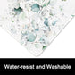 ITNRSIIET Mouse Pad with Stitched Edge Premium Textured Smooth Precise Operation Waterproof Washable Non-Slip Rubber Base Desktop Protection Mat, 10.2×8.3×0.12 inches, Leaves and Branches