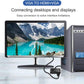 GrayRabbit VGA to HDMI Adapter with Audio and USB Cables for Computers, Laptops, Monitors, Projectors, HDTVs