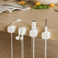 Magnetic Cable Clips, Adjustable Cord Holder Management, Adhesive Wire Keeper Organizer for Home Office Desk Phone PC Car Wall Desktop Nightstand Appliance (9-Pack White)