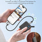 ORICO Portable SSD 480GB with 2 in 1 USB C Cable, External Solid State Drives, Up to 460MB/s, Status Indicator, Reliable Storage for USB-C Smartphone, Tablet, PC - B5PLUS
