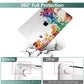 Batianda Case Cover for MacBook Air 13 Inch 2020 2019 2018 M1 A2337 A2179 A1932 Version, Unique Pattern Hard Shell Cover for New MacBook Air 13" with Retina Display & Touch ID (Colorful Deer)
