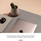 ANECDOTE Vegan Leather Desk Pad - 31.5"x17" Desk Mat for Your Office. This Quality Large Mouse Pad has Chic Elegance, Professional Look & Satisfying Touch - The Perfect Leather Mouse Pad for You!