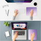 ITNRSIIET Mouse Pad Non-Slip Rubber Base Smooth Surface Stitched Edges Waterproof Durable Compatible with All Mice for Office & Gaming, Desk Accessory, 10.2x8.3x0.12 inch, Lavender Gradient