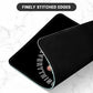 ITNRSIIET Mouse Pad with Stitched Edge Premium Textured Smooth Precise Operation Waterproof Washable Non-Slip Rubber Base Desktop Protection Mat, 10.2×8.3×0.12 inches, Pretty Fine Elephant