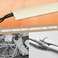 Floor Cord Cover Self Adhesive Cord Hider,10FT Cable Management, Extension Strip Protector for Wires, Prevent Cable Trips for Offices, Gyms, Exhibitions Cavity:0.39"(W) x 0.27"(H) Yellow Wood