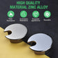 1 Pcs Desk Grommet 1-3/8" / 35 mm, Desk Cord Hole Cover, Cable Grommet Metal Zinc Alloy Materilal, Desk Hole Grommet for Home & Office Pc, Detachable Cable Cord Organizer-Flat Black