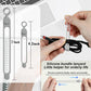 Nearockle Silicone Cable Ties Cord Organizer for Cable Management, 16PCS 4.2" and 7.1" Reusable Cable Organizer Electronic Accessories for Home, Office, Kitchen, School, Travel (Grey)