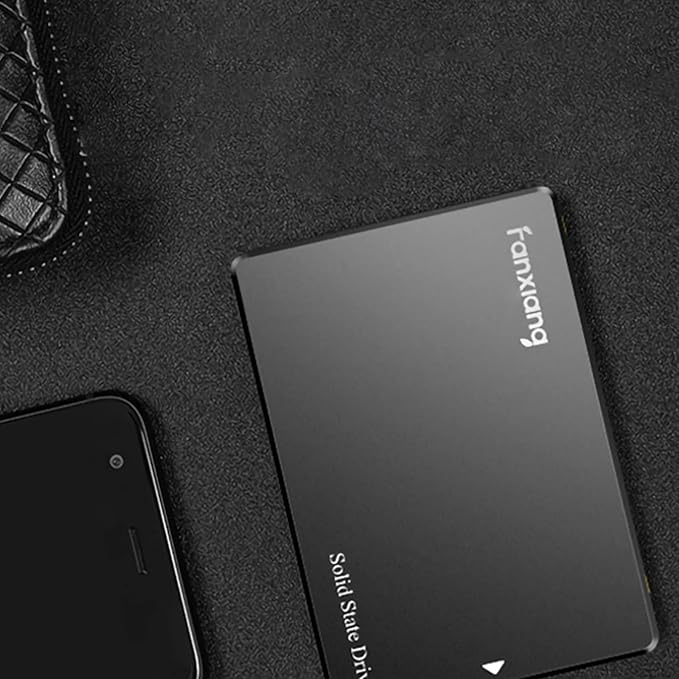 fanxiang S101 250GB SSD SATA III 6Gb/s 2.5" Internal Solid State Drive, Read Speed up to 500MB/sec, Compatible with Laptop and PC Desktops(Black)