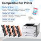 LEMERO Compatible Toner Cartridge Replacement for Brother TN830XL TN830 XL High Yield Toner Cartridge Work with DCP-L2640DW HL-L2460DW HL-L2480DW HL-L2405W MFC-L2820DW Printer 830XL 4-Black