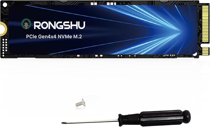 2TB NVMe SSD M.2 PCIe4.0 Gen 4×4, M.2 2280 Internal Gaming SSD, Seq. Read Speeds Up to 7,400 MB/s, SLC Cache 3D NAND TLC Internal Solid State Drive for PS5, High End Computing, Gaming (RP7000)