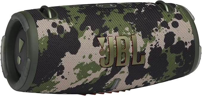 JBL Xtreme 3 - Portable Bluetooth Speaker, Powerful Sound and deep bass, IP67 Waterproof, 15 Hours of Playtime, powerbank, PartyBoost for Multi-Speaker Pairing (Camo)