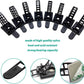 200 Pieces Cable Management Desk Wire Organizer Cable Ties Zip Ties Adhesive Cord Clips Cord Keeper Desk Wire Management