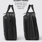NOMATIC Laptop Bag: Slim Messenger Bag with RFID Pocket, Tech Organizer, Water-Resistant Zippers - 11-13.5L Expansion Design & Laptop Compartment for Work, Travel, or Daily Commute