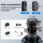 SIRUI Carbon Fiber Camera Tripod, 50.7" Professional Heavy Duty Tripod with 36mm Low Profile Ball Head, Quick Release System, Max Load 33lbs/15kg, AM-284+KS-30