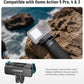 NEEWER Magnetic Mount Adapter Compatible with DJI Osmo 360 / Action 5 Pro/4/3, Upgraded Metal Quick Release Action Camera Mount Vlogging Accessories with 1/4" Tripod Thread, AC011
