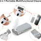 5-in-1 Electronic Cleaner kit- Portable Cleaning kit for Airpods/Earbuds/Phone/Camera/Watch/Laptop,with Cleaning Pen and Spray Bottle,Multifunctional Cleaning Tool