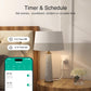GHome Smart Plug, WiFi Smart Plugs Work with Alexa and Google Home, Smart Outlet Timer with APP Remote Control, 2.4GHz Wi-Fi Only, No Hub Required, ETL FCC Listed, White