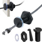 RV Cable Passthrough for Starlink mini, RV Cable Grommet Compatible with Starlink, Ethernet, Coax, Water-Resistant and Anti-Drop RV Cable Routing(Black)