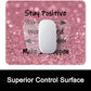 ITNRSIIET Mouse Pad with Stitched Edge Premium Textured Smooth Precise Operation Waterproof Washable Non-Slip Rubber Base Desktop Protection Mat, 10.2×8.3×0.12 inches, Pretty Inspirational Quotes