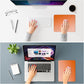 ITNRSIIET Mouse Pad Non-Slip Rubber Base Smooth Surface Stitched Edges Waterproof Durable Compatible with All Mice for Office & Gaming, Desk Accessory, 10.2x8.3x0.12 inch, Sunset Gradient