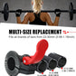 Barbell Clips 1 Inch Quick Release Weight Clamps 0.9-1.18inch Multi-Size Adjustable Olympic Clamps for Bars