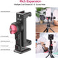 ULANZI ST-27 Phone Tripod Mount, 360° Metal Phone Holder for Tripod w 3 Cold Shoes & Arca Port, Versatile Smartphone Adapter for iPhone 17 16, Desktop Tripods, and Live Streaming/Vlogging Setup